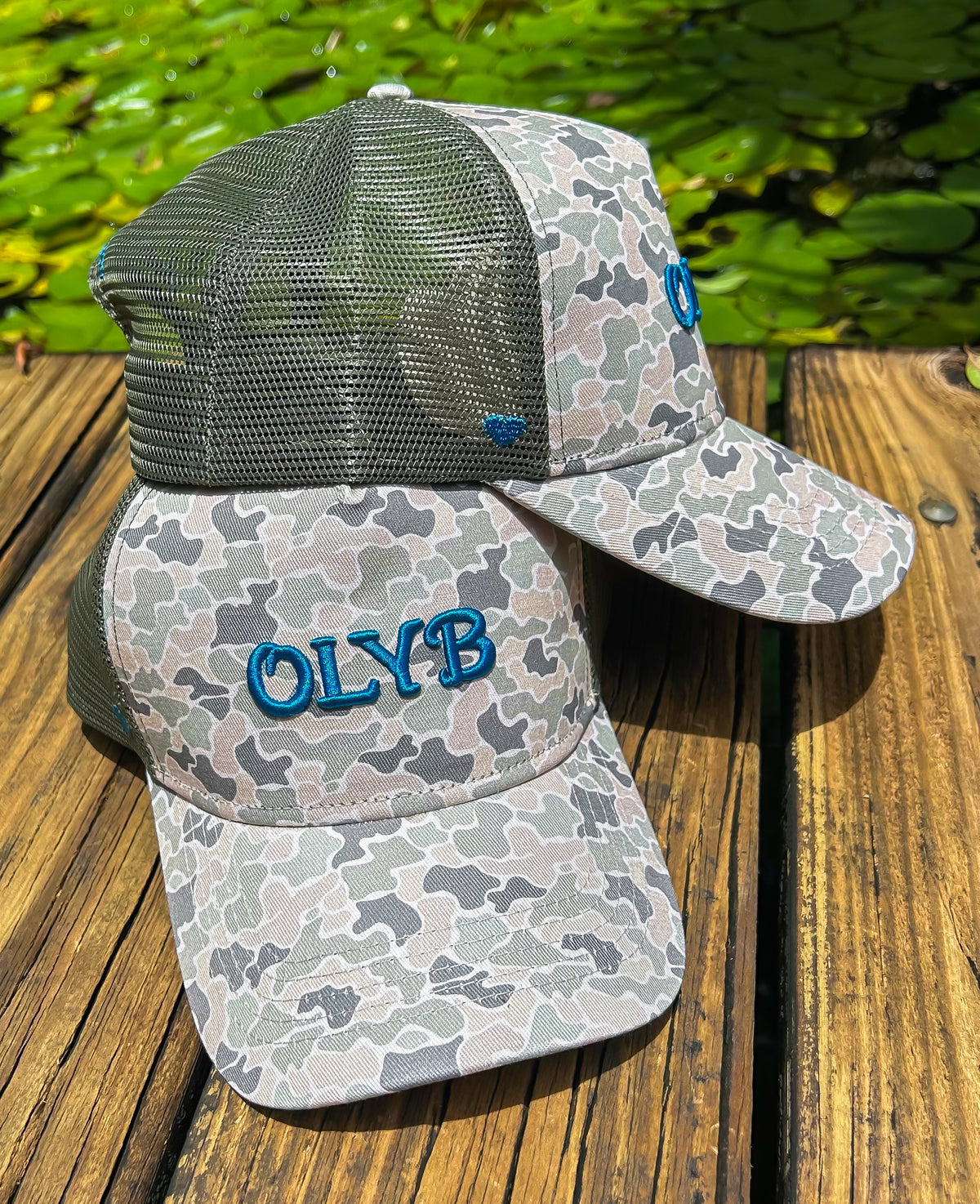 OLY B “Classic Camo” Mesh Trucker Cap -Drop 3