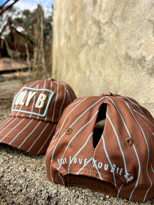 OLY B "Vintage Cocoa" Ponytail Dad Cap -Drop 4