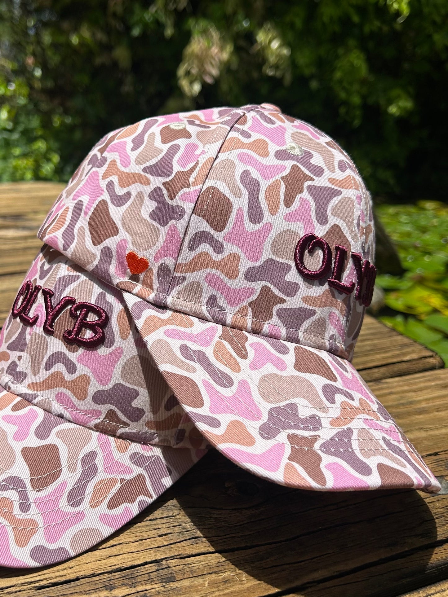 “Plum/Pink” Camo Classic Dad Cap