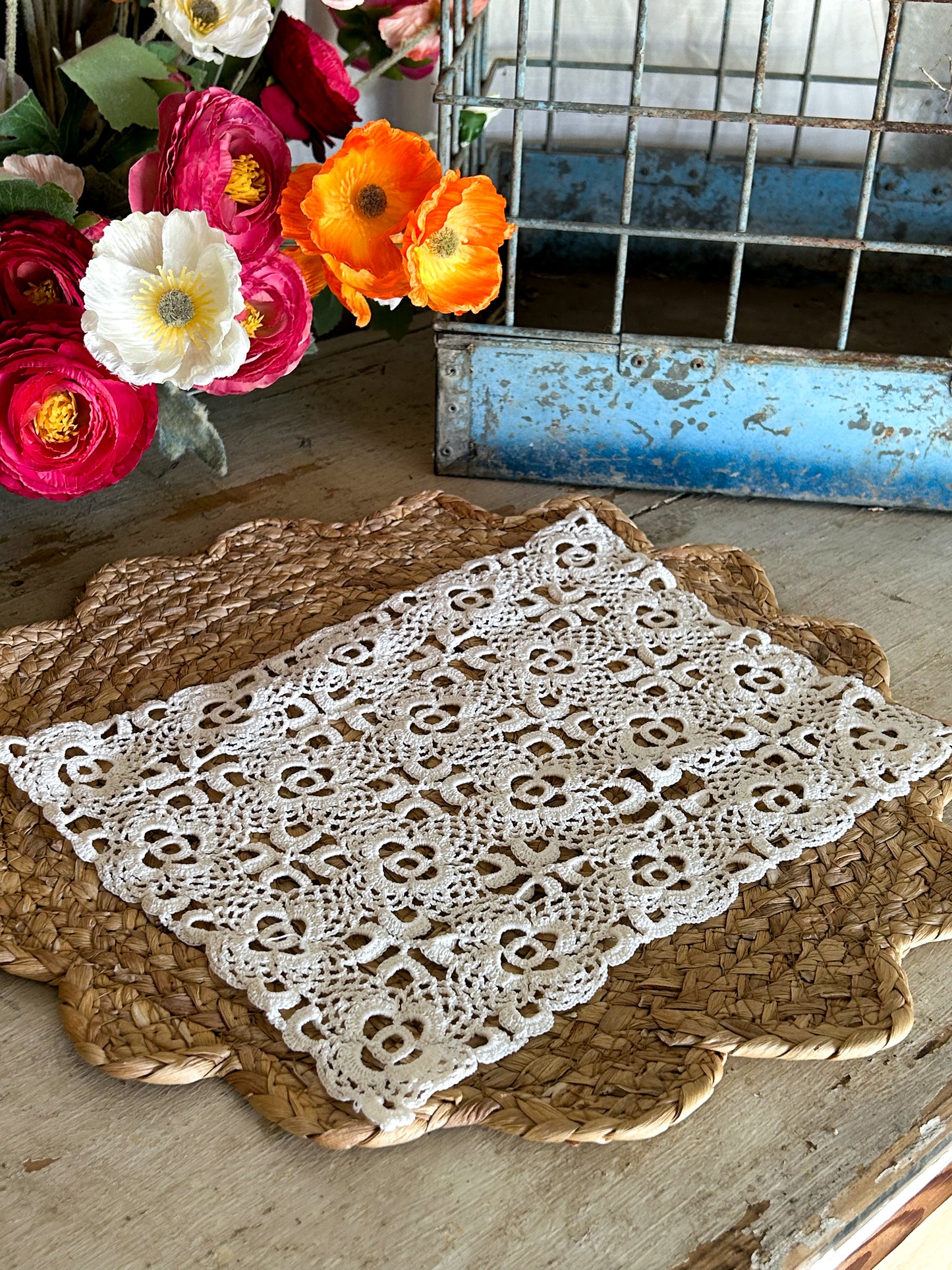 Vintage Large Doilies- Design options available