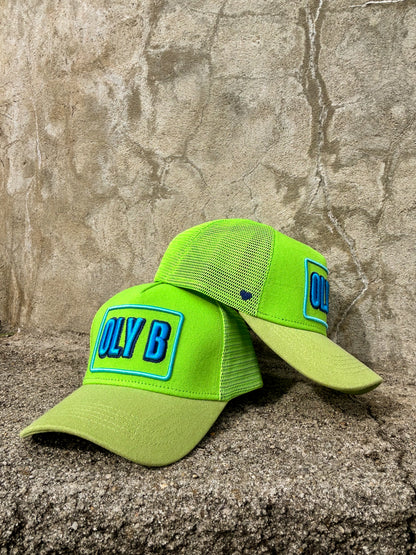 OLY B "Sour Apple" Mesh Trucker Cap-Drop 4