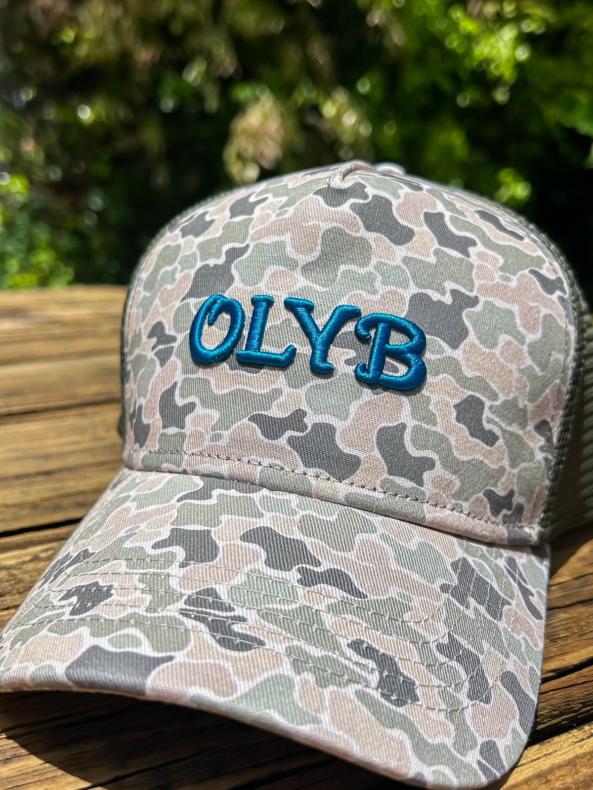 OLY B “Classic Camo” Mesh Trucker Cap -Drop 3