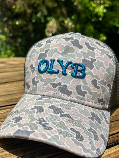OLY B “Classic Camo” Mesh Trucker Cap -Drop 3