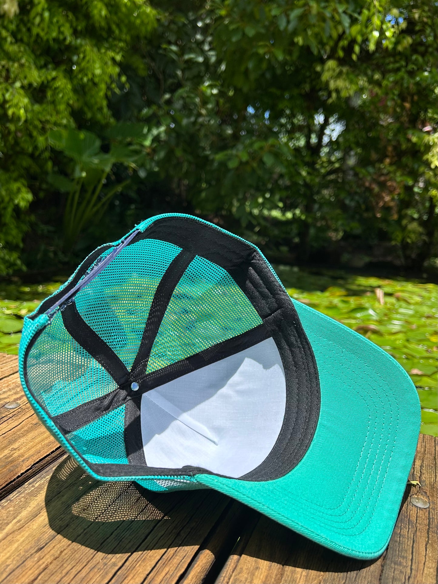Mix & Match “Teal” Mesh Trucker Cap