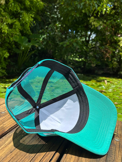Mix & Match “Teal” Mesh Trucker Cap