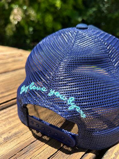 🌟Seconds Collection🌟:        “Navy” Mesh Trucker Cap