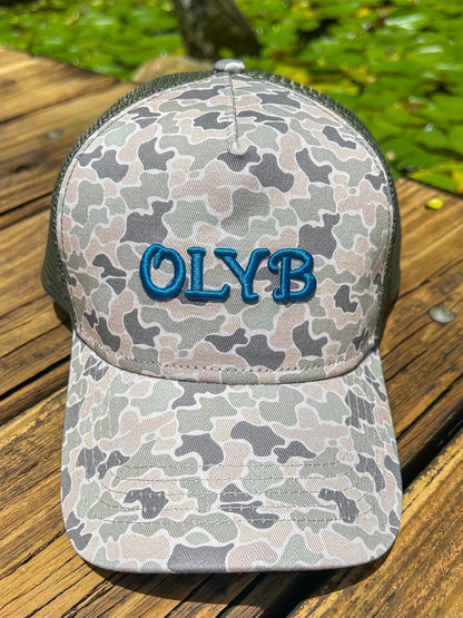 OLY B “Classic Camo” Mesh Trucker Cap -Drop 3