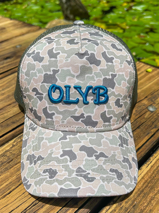 OLY B “Classic Camo” Mesh Trucker Cap -Drop 3