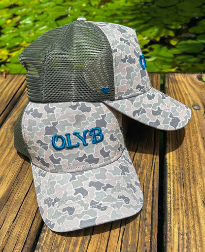 OLY B “Classic Camo” Mesh Trucker Cap -Drop 3