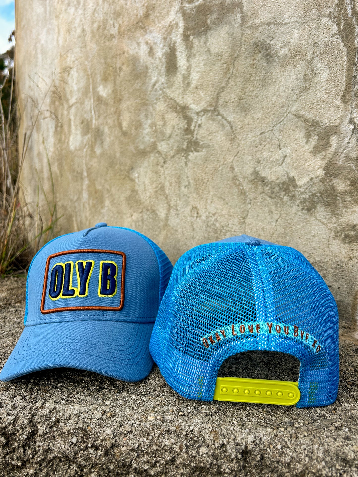 OLY B "Cobalt Kid" Mesh Trucker Cap -Drop 4