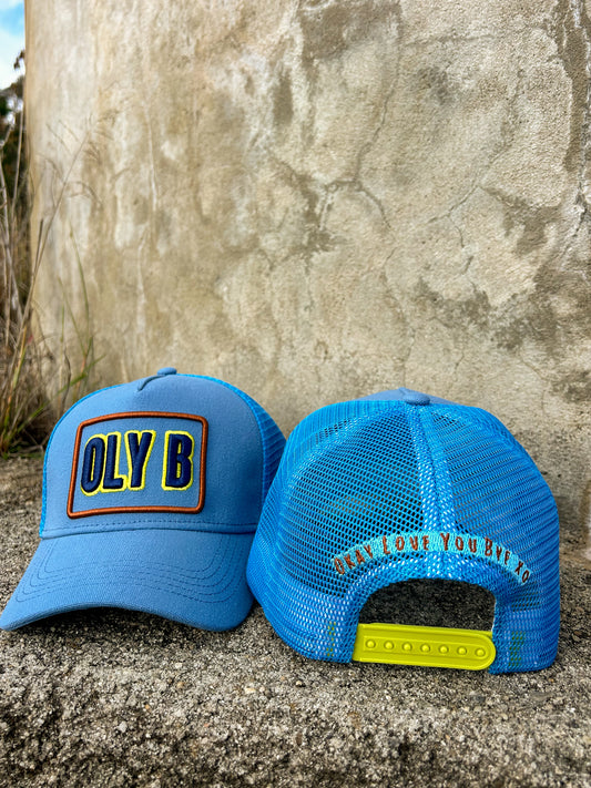 OLY B "Cobalt Kid" Mesh Trucker Cap -Drop 4