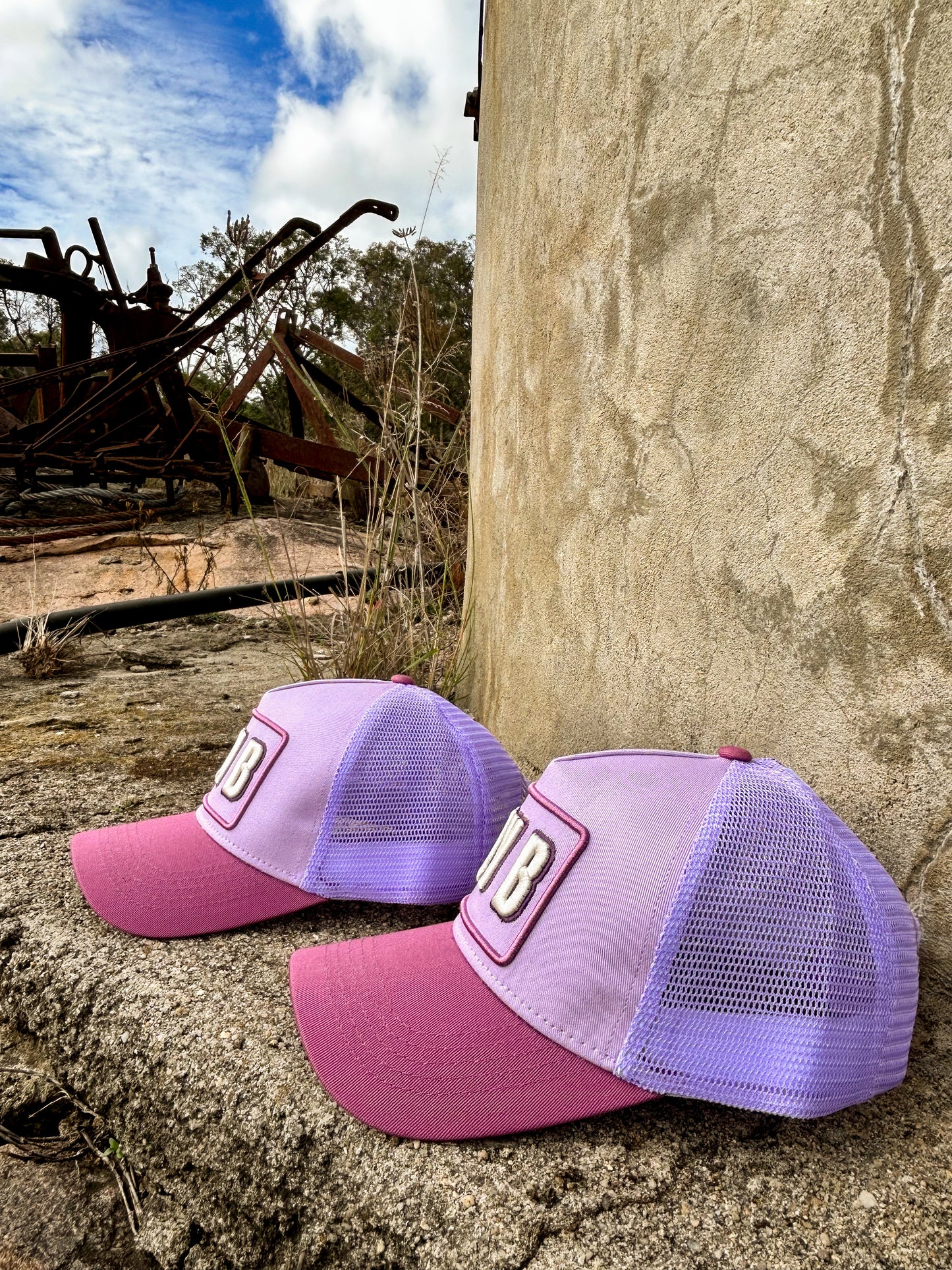 OLY B "Lavender Haze" Ponytail Mesh Trucker Cap -Drop 4