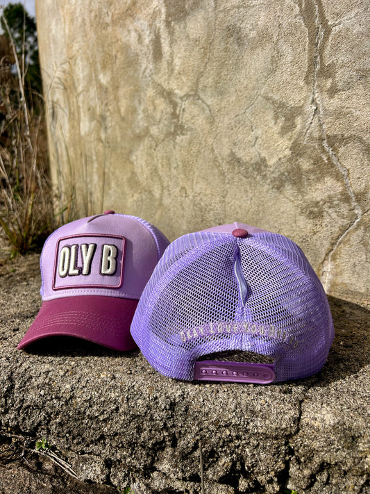 OLY B "Lavender Haze" Ponytail Mesh Trucker Cap -Drop 4