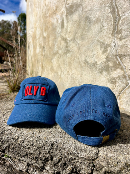 OLY B "Indigo Baby" Denim Dad Cap -Drop 4