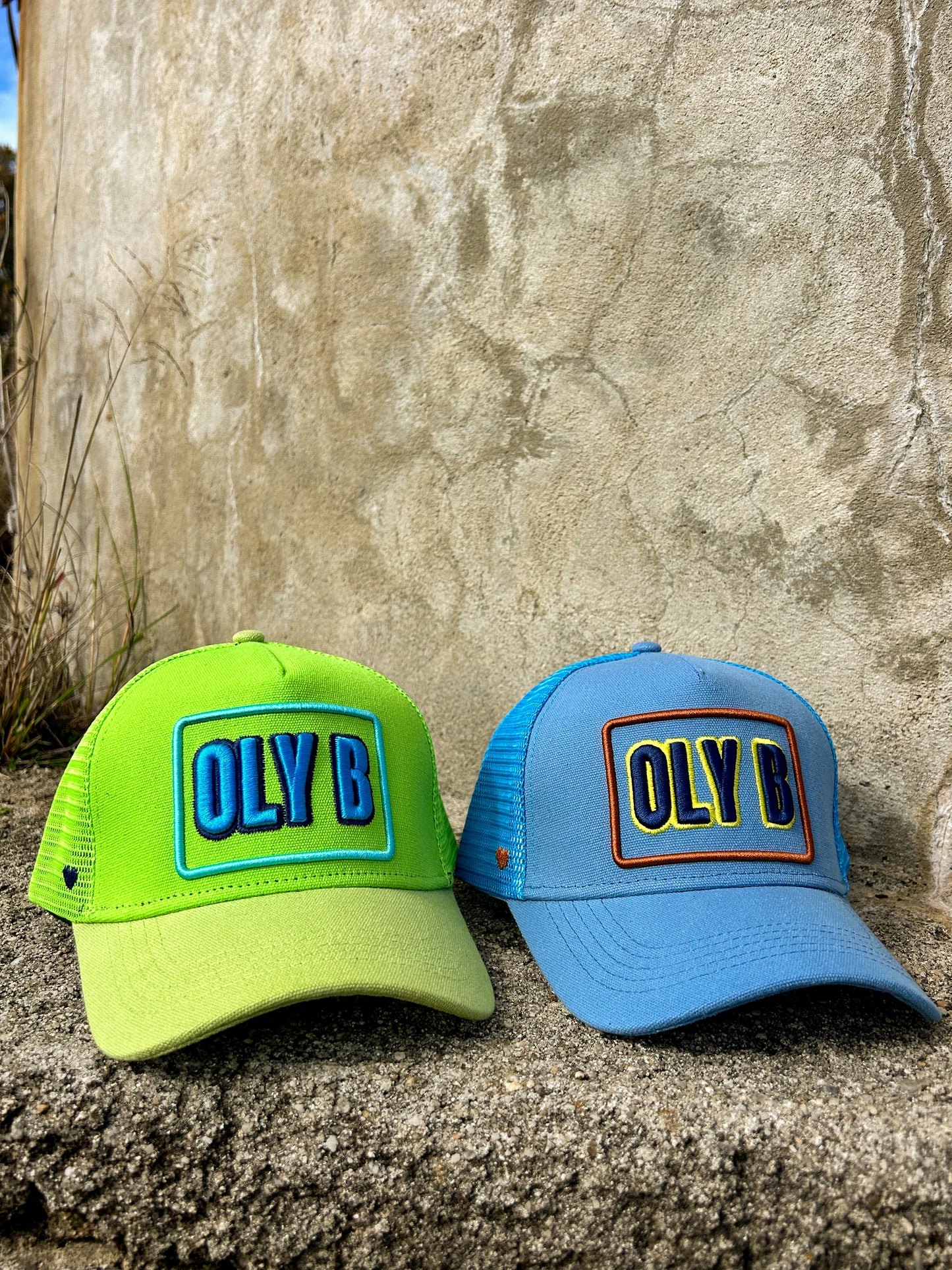 OLY B "Sour Apple" Mesh Trucker Cap-Drop 4
