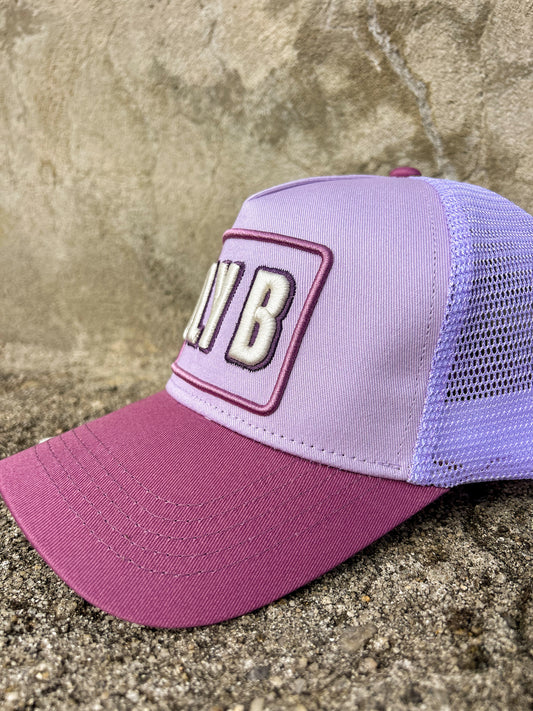 OLY B "Lavender Haze" Ponytail Mesh Trucker Cap -Drop 4