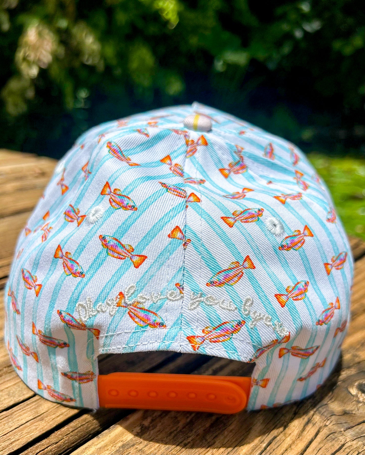 OLY B “Fins and Tales” Baseball Cap-Drop 3 (Seconds Collection)