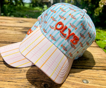 OLY B “Fins and Tales” Baseball Cap-Drop 3 (Seconds Collection)