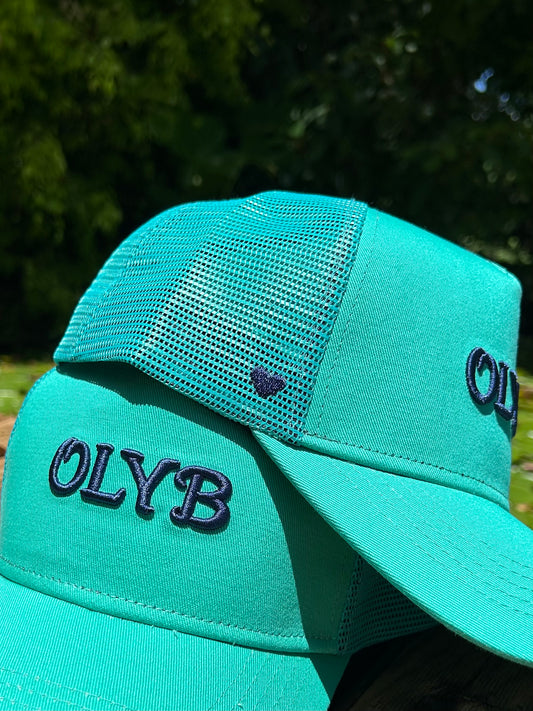 Mix & Match “Teal” Mesh Trucker Cap