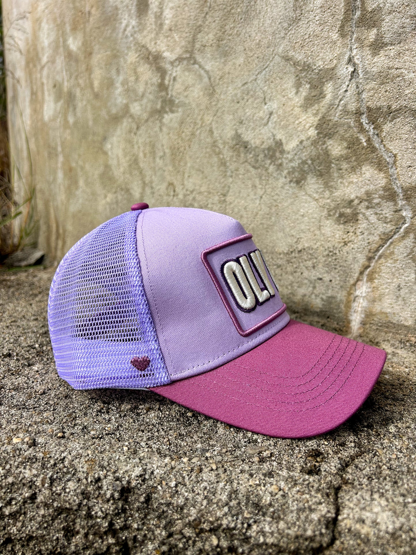OLY B "Lavender Haze" Ponytail Mesh Trucker Cap -Drop 4