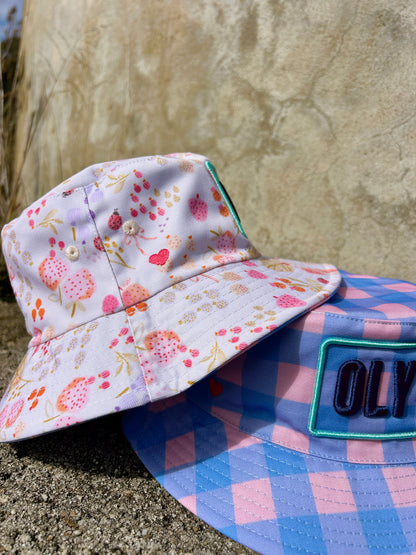 OLY B “Woodland Garden” Kids Reversible Bucket Hat -Drop 4