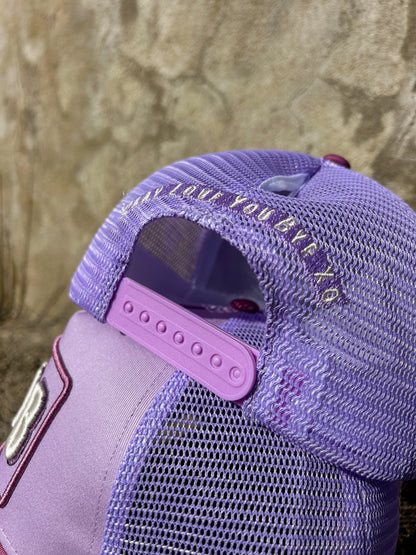 OLY B "Lavender Haze" Ponytail Mesh Trucker Cap -Drop 4