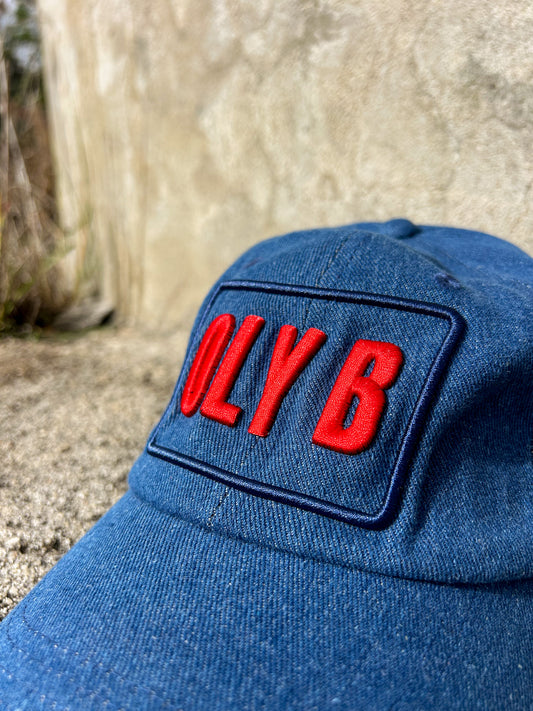 OLY B "Indigo Baby" Denim Dad Cap -Drop 4