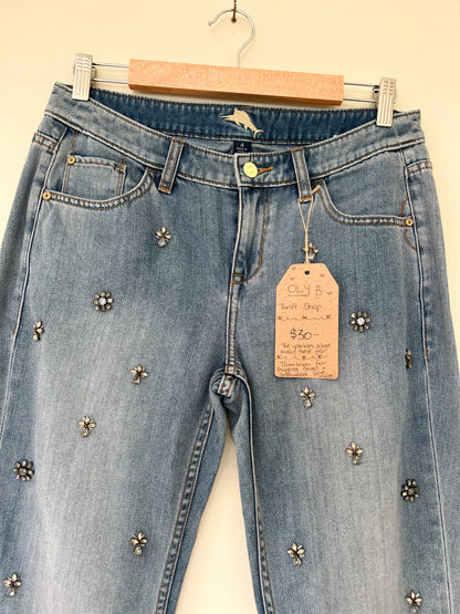 Stefano Boyfriend Jeans by Tommy Bahama- fits size 8/8-10