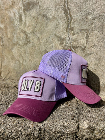 OLY B "Lavender Haze" Ponytail Mesh Trucker Cap -Drop 4