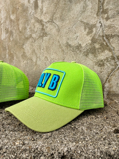 OLY B "Sour Apple" Mesh Trucker Cap-Drop 4