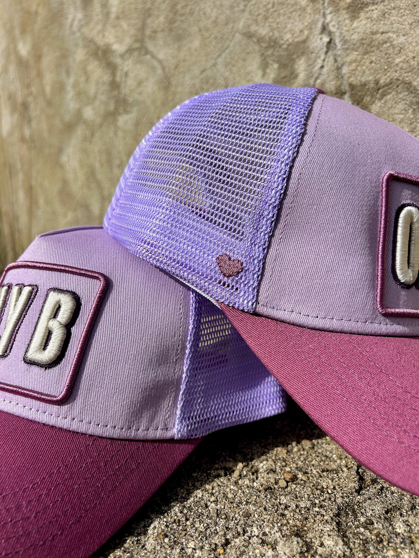 OLY B "Lavender Haze" Ponytail Mesh Trucker Cap -Drop 4