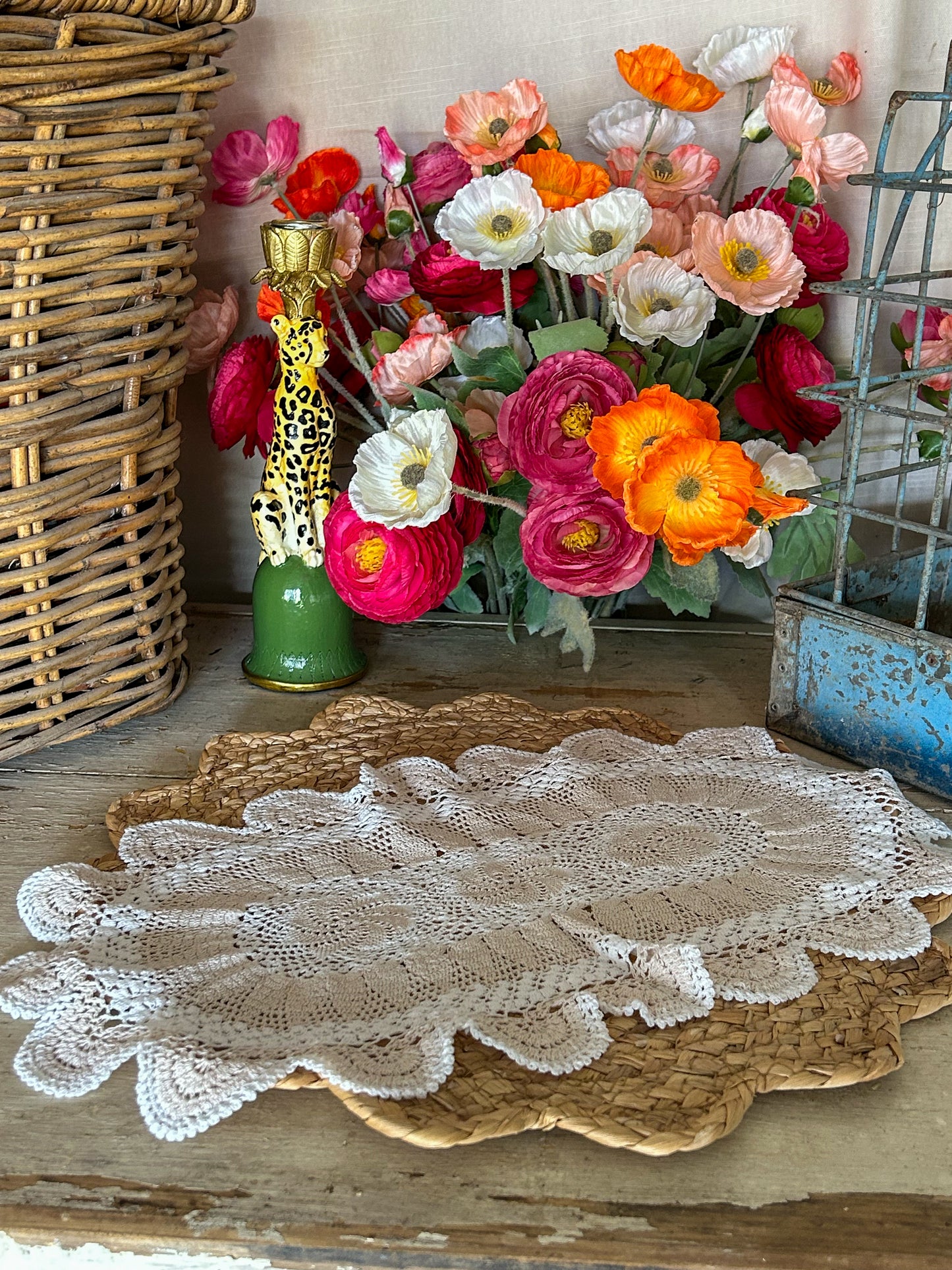 Vintage Large Doilies- Design options available