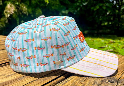 OLY B “Fins and Tales” Baseball Cap-Drop 3 (Seconds Collection)