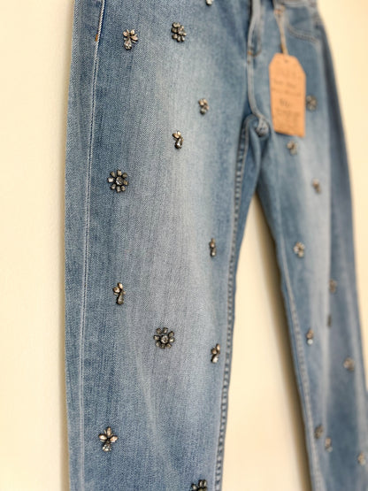 Stefano Boyfriend Jeans by Tommy Bahama- fits size 8/8-10