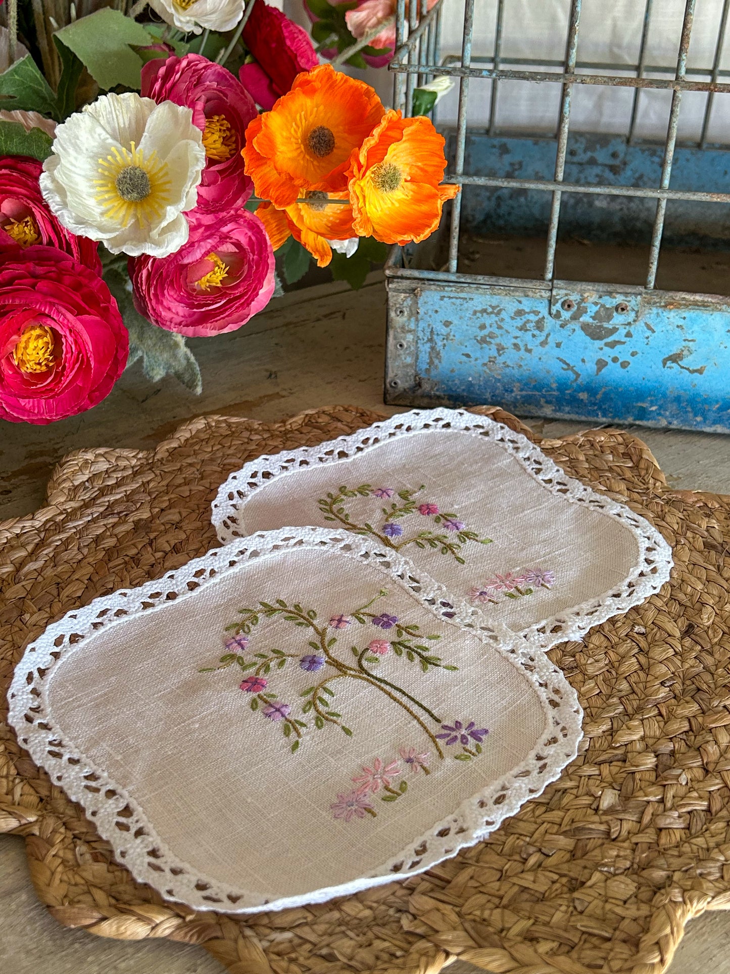 Vintage Small Doilies- Design options available