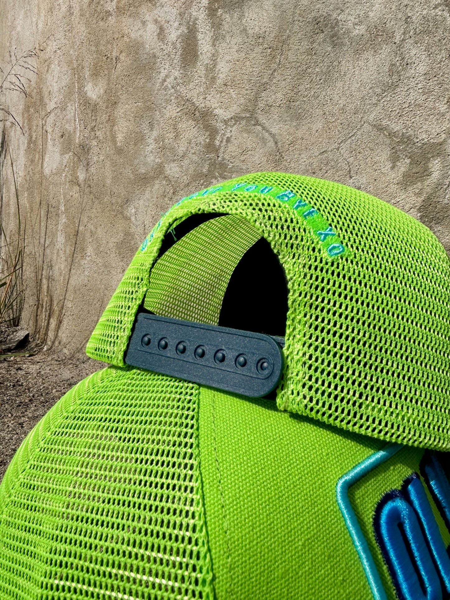 OLY B "Sour Apple" Mesh Trucker Cap-Drop 4