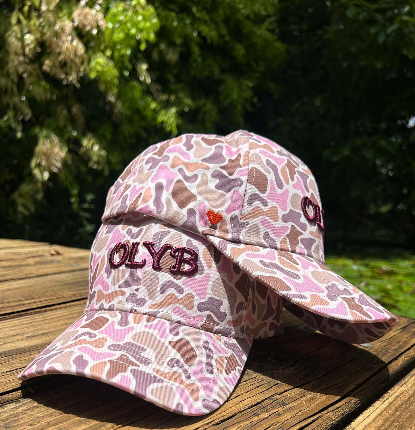 “Plum/Pink” Camo Classic Dad Cap