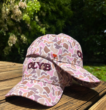 “Plum/Pink” Camo Classic Dad Cap