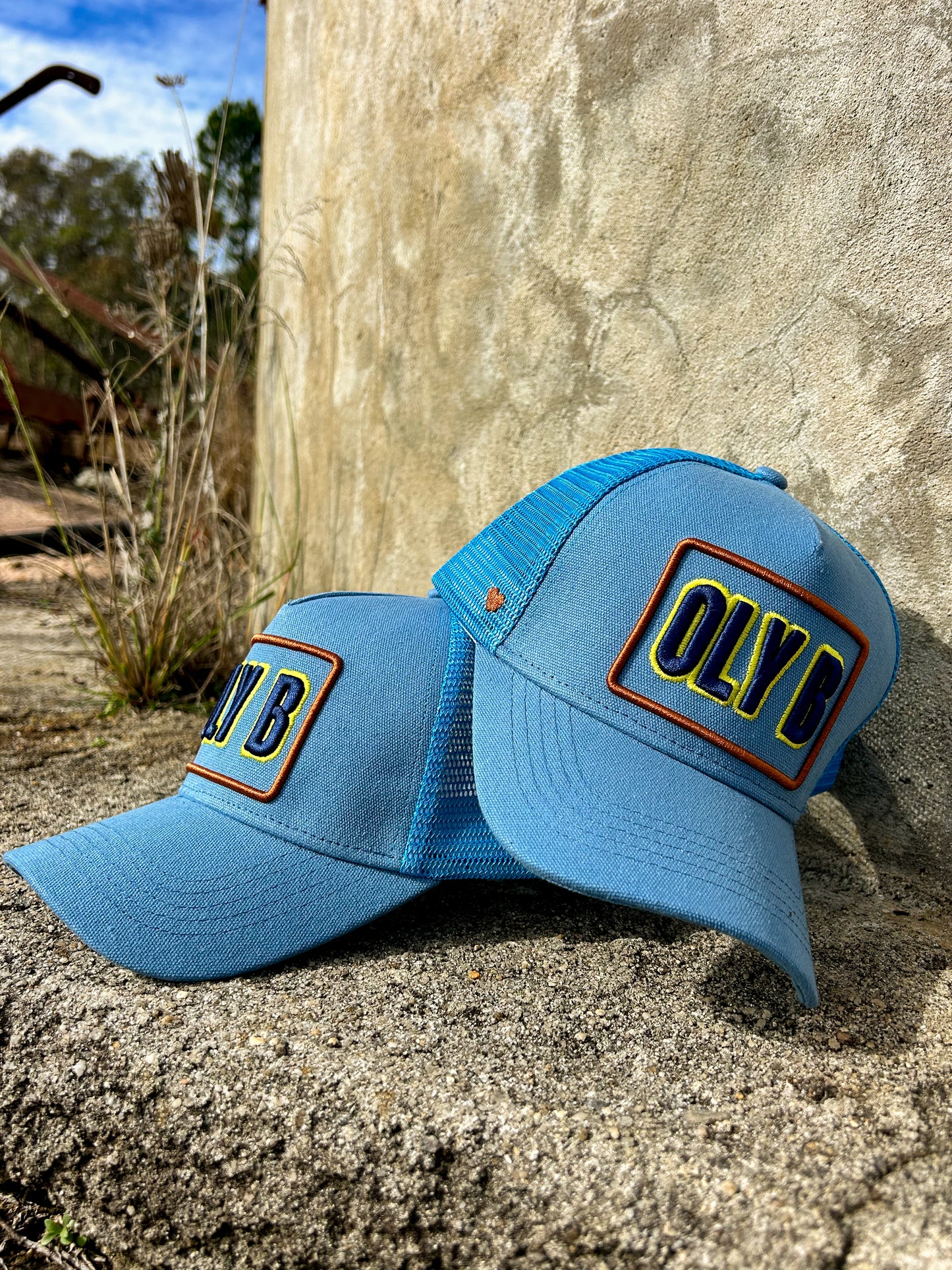 OLY B "Cobalt Kid" Mesh Trucker Cap -Drop 4