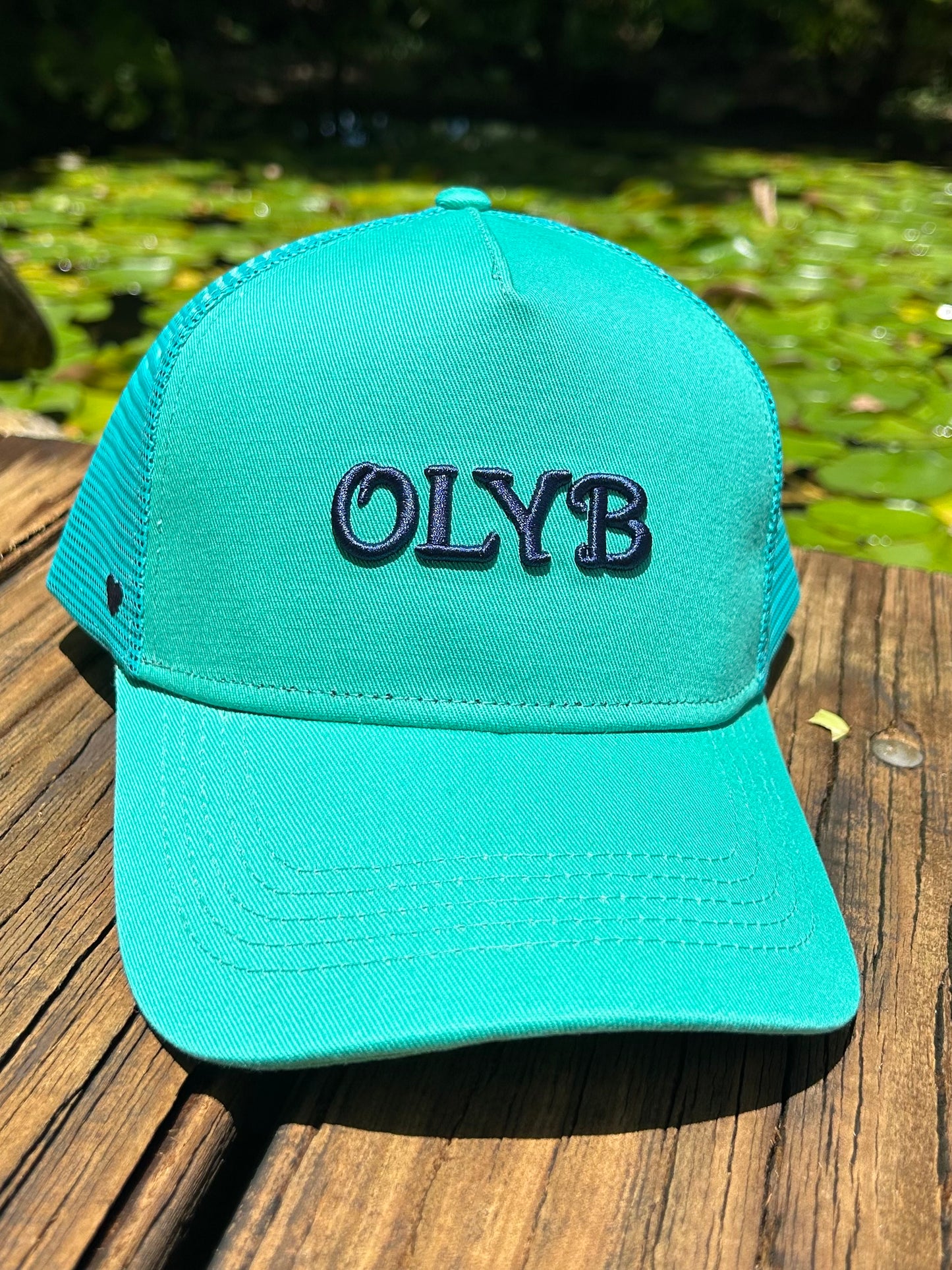 Mix & Match “Teal” Mesh Trucker Cap