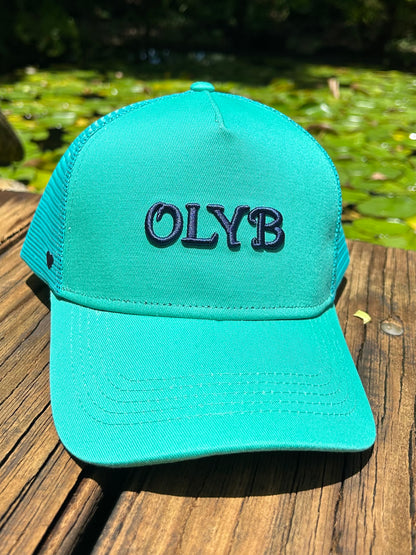 Mix & Match “Teal” Mesh Trucker Cap