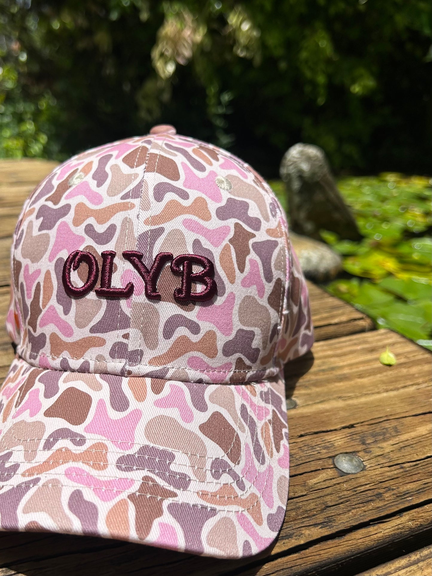 “Plum/Pink” Camo Classic Dad Cap
