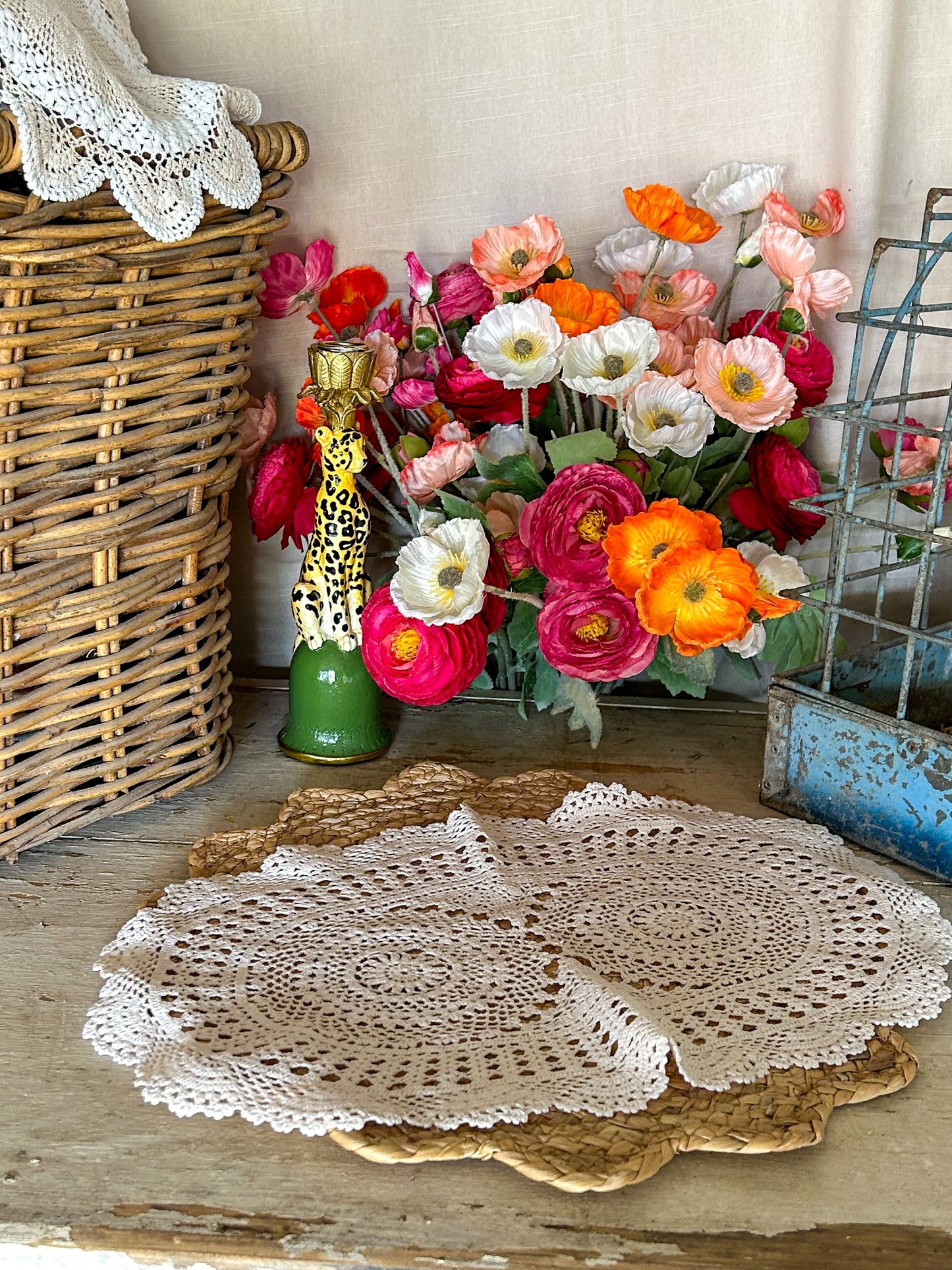 Vintage Large Doilies- Design options available