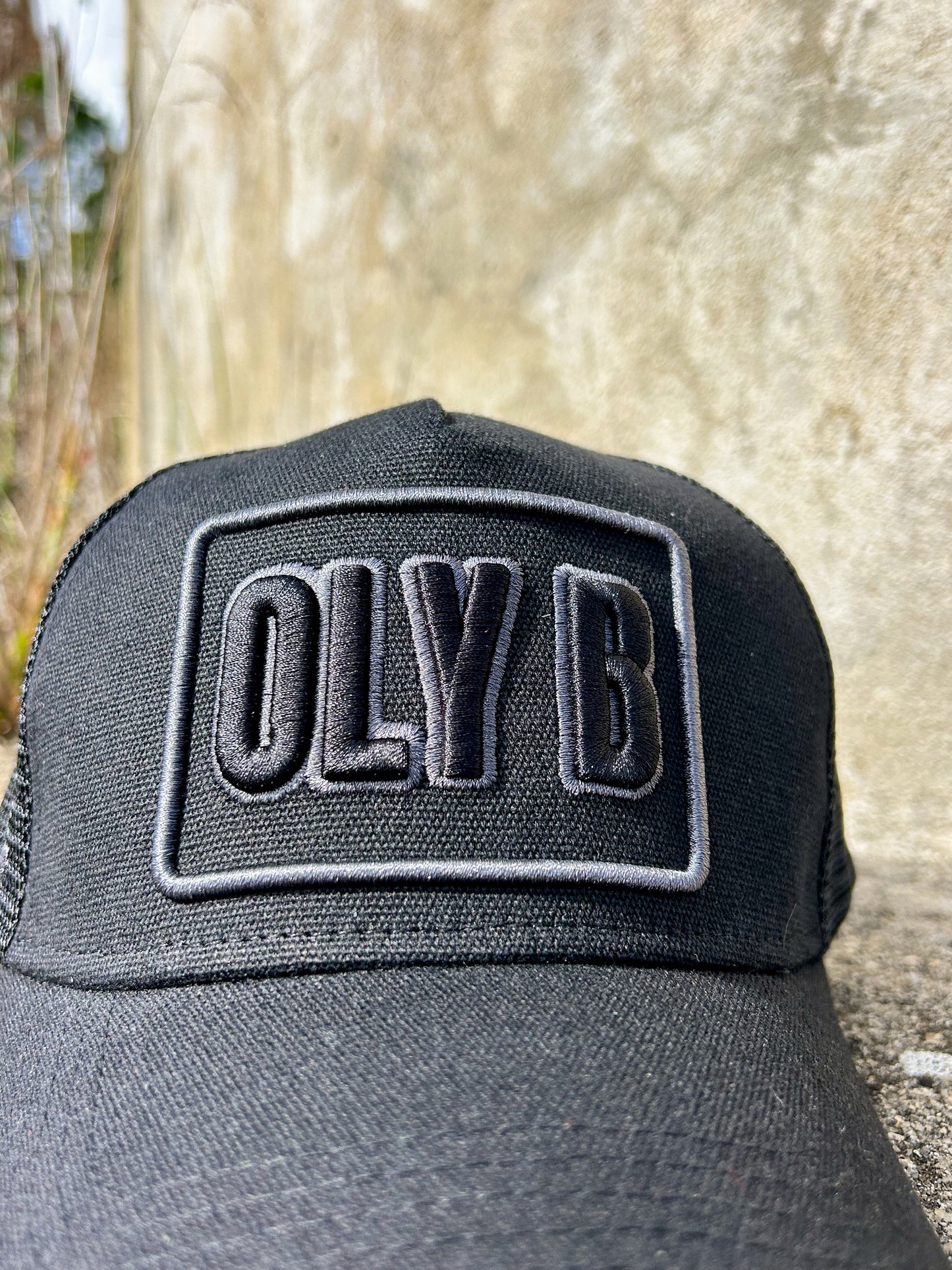 OLY B "Eight Ball" Mesh Trucker Cap-Drop 4