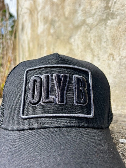 OLY B "Eight Ball" Mesh Trucker Cap-Drop 4