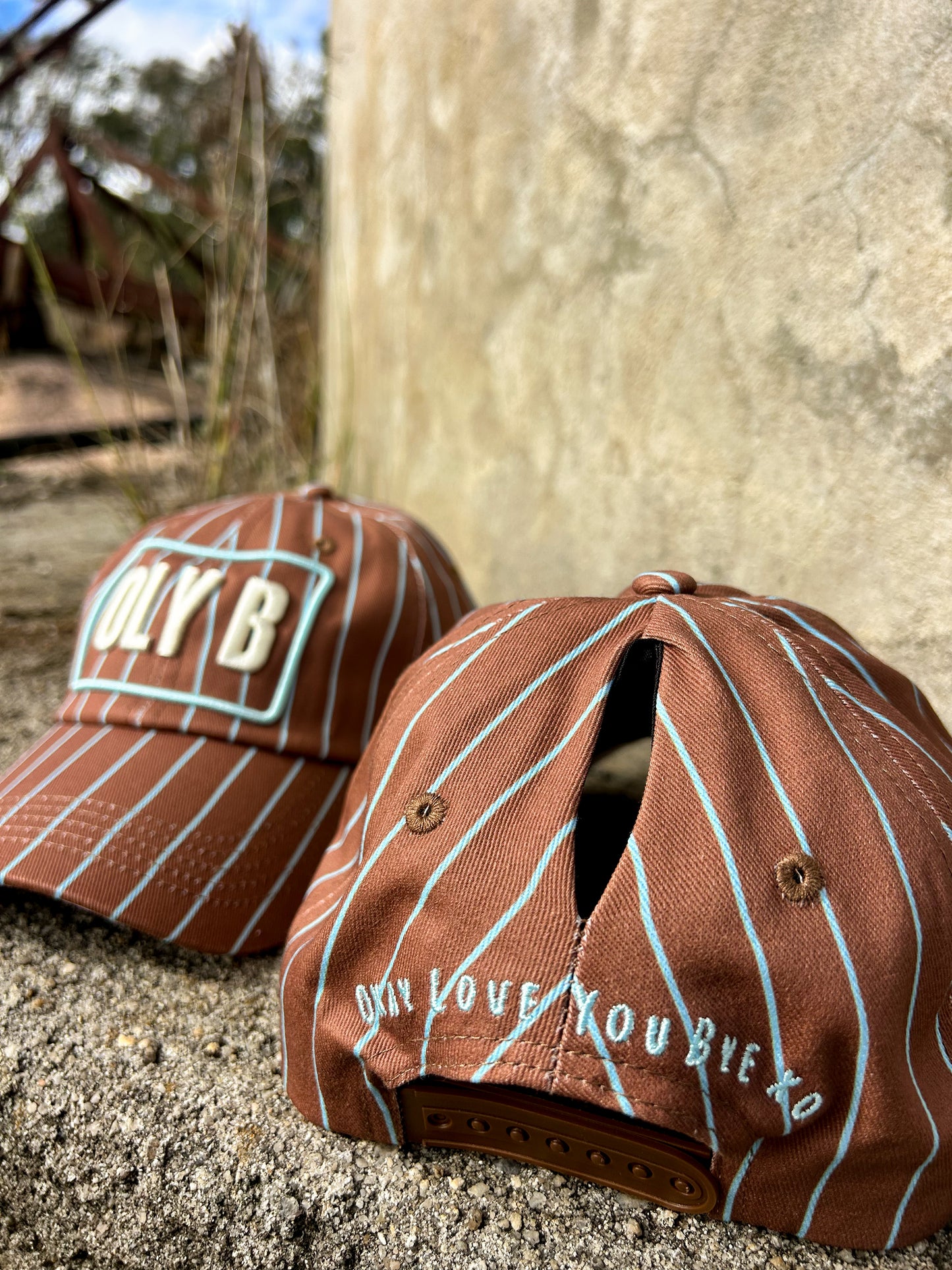 OLY B "Vintage Cocoa" Ponytail Dad Cap -Drop 4
