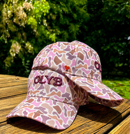 OLY B “Plum Camo” Dad Cap -Drop 3