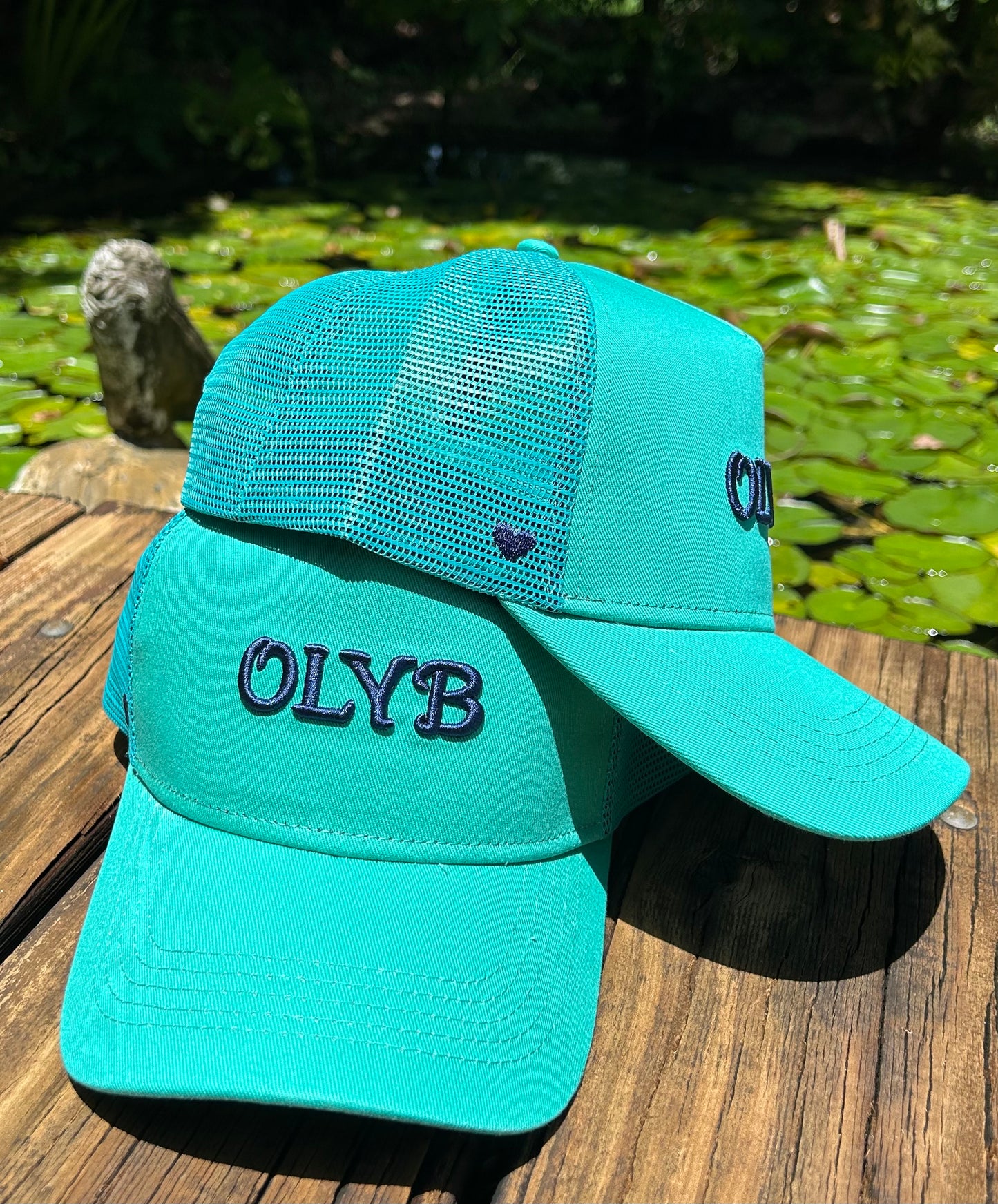 Mix & Match “Teal” Mesh Trucker Cap