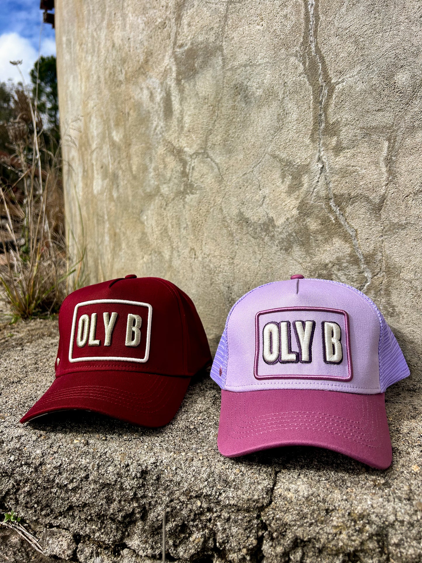 OLY B "Lavender Haze" Ponytail Mesh Trucker Cap -Drop 4