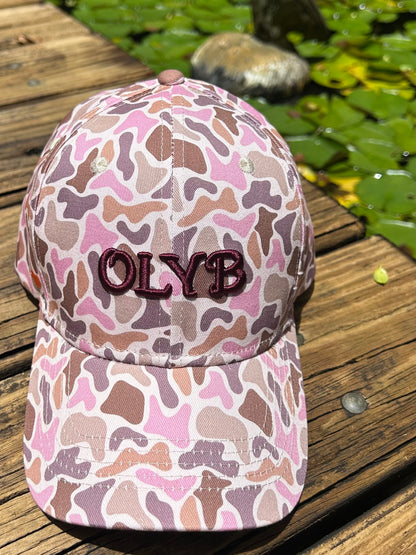 “Plum/Pink” Camo Classic Dad Cap